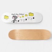 Skateboard Cheesy Skateboard-muis (Horizontaal)