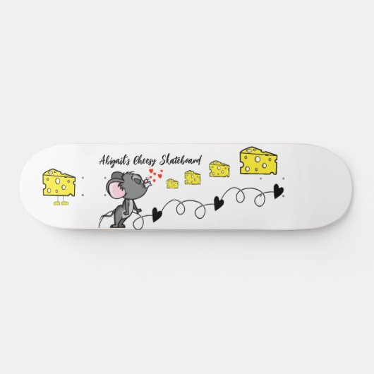 Skateboard Cheesy Skateboard-muis (Horizontaal)
