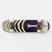 Skateboard Classic Car Chrome grille. (Horizontaal)