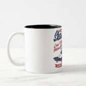 Skateboard Club Tweekleurige Koffiemok (Links)