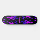 Skateboard (comp) - Blauwe en Paarse vliezen (Horizontaal)