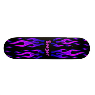 Skateboard (comp) - Blauwe en Paarse vliezen