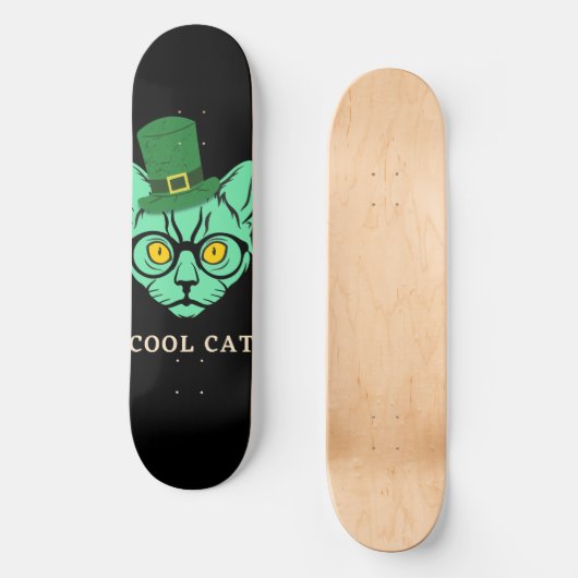 Skateboard Cool Cat (Voorkant)