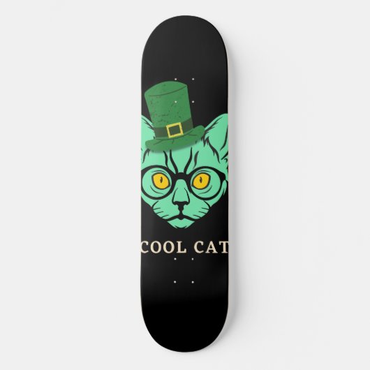 Skateboard Cool Cat (Voorkant)