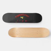 skateboard "COPWATCHER 4 LIFE" (Horizontaal)