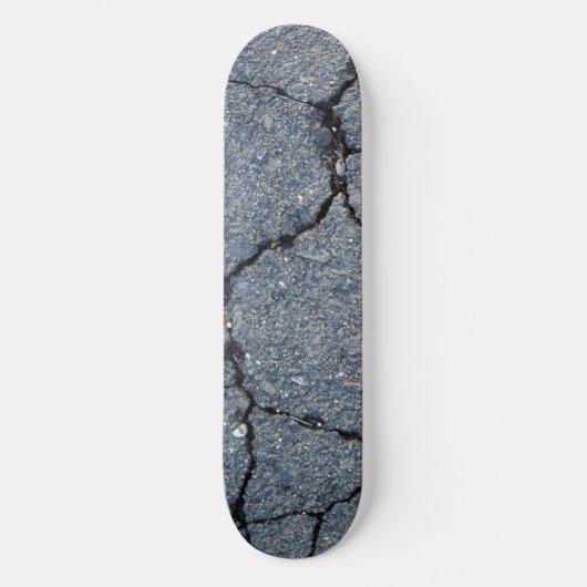 Skateboard "Cracked Pavement" (Voorkant)