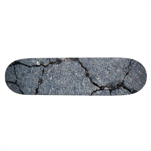 Skateboard "Cracked Pavement" (Horizontaal)