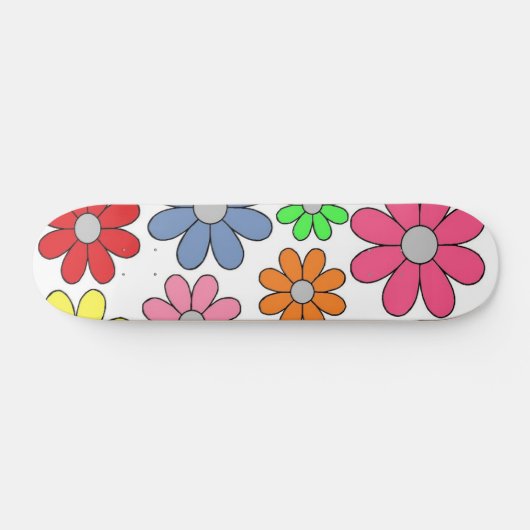 Skateboard - Crazy Daisies! (Horizontaal)