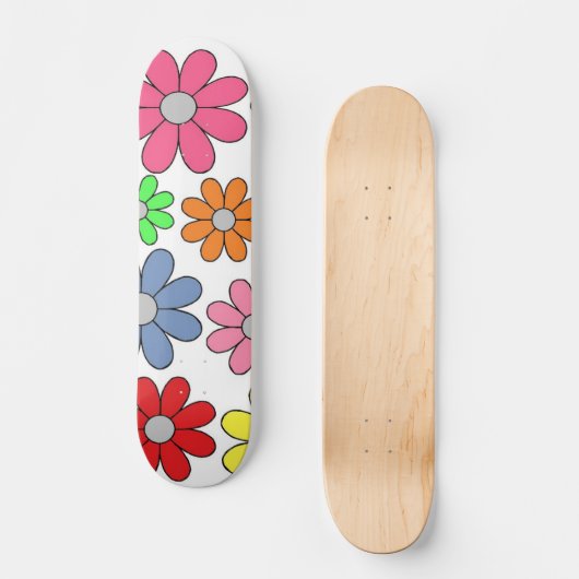 Skateboard - Crazy Daisies! (Voorkant)