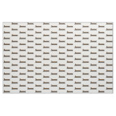 Skateboard Dachshund Stof (Fat Quarter)