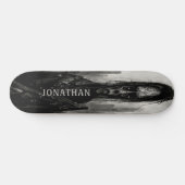 Skateboard Dark Frightening Zombie Warrior (Horizontaal)