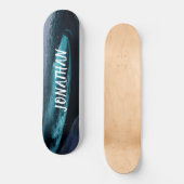 Skateboard Dark Surf WAVES (Voorkant)