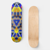 Skateboard DE CALEIDOSCOOP VAN HET LEVEN (Voorkant)