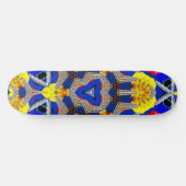 Skateboard DE CALEIDOSCOOP VAN HET LEVEN (Horizontaal)