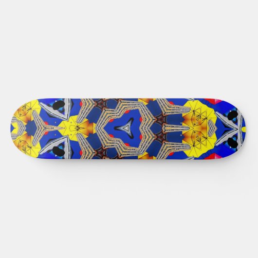 Skateboard DE CALEIDOSCOOP VAN HET LEVEN (Horizontaal)