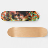 Skateboard Deck: Abstract Sinaasappel" (Horizontaal)
