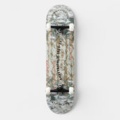 Skateboard Deck, accessoires/metropolig ontwerp (Voorkant)