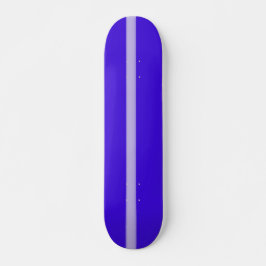 Skateboard Deck Blauw Violet w / Licht Violet Stri
