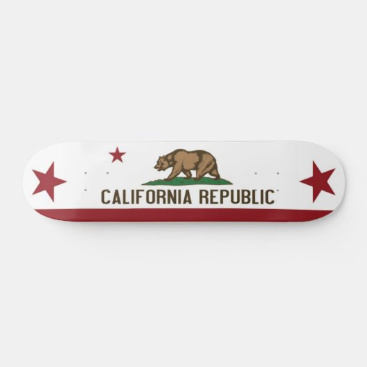 Skateboard-deck Californië Persoonlijk Skateboard (Horizontaal)