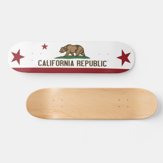 Skateboard-deck Californië Persoonlijk Skateboard (Horizontaal)