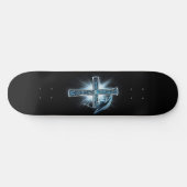 Skateboard Deck " Cross and Gargoyle " (Horizontaal)