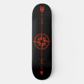 Skateboard Deck "Geometric Arrow" (Voorkant)