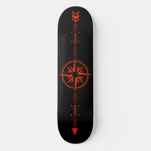 Skateboard Deck "Geometric Arrow" (Voorkant)