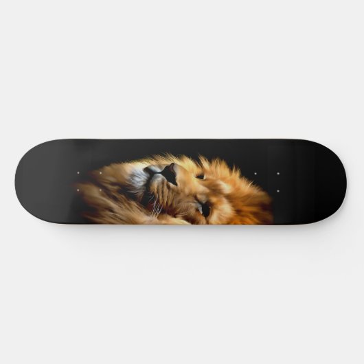 Skateboard Deck Golden Lion (Horizontaal)