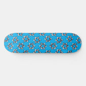 Skateboard Deck Judaica - Gifts - Joodse sterren (Horizontaal)