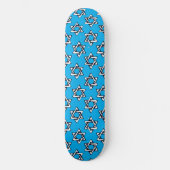 Skateboard Deck Judaica - Gifts - Joodse sterren (Voorkant)