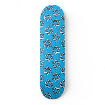 Skateboard Deck Judaica - Gifts - Joodse sterren