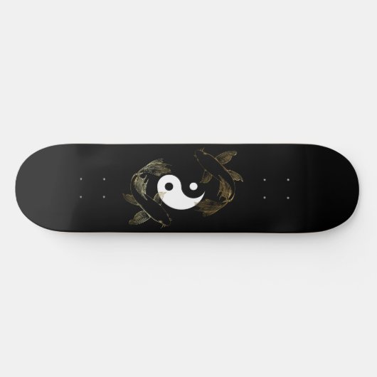 Skateboard Deck "Koi- Yin Yang" (Horizontaal)