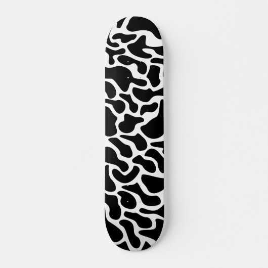 Skateboard Deck mit Kuhflecken Kuhflecken (Voorkant)