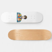 Skateboard Deck mit Manga-Sicherheitsfachmann (Horizontaal)