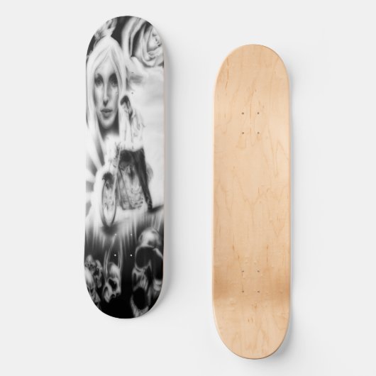 Skateboard Deck "Throwback" (Voorkant)