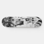 Skateboard Deck "Throwback" (Horizontaal)