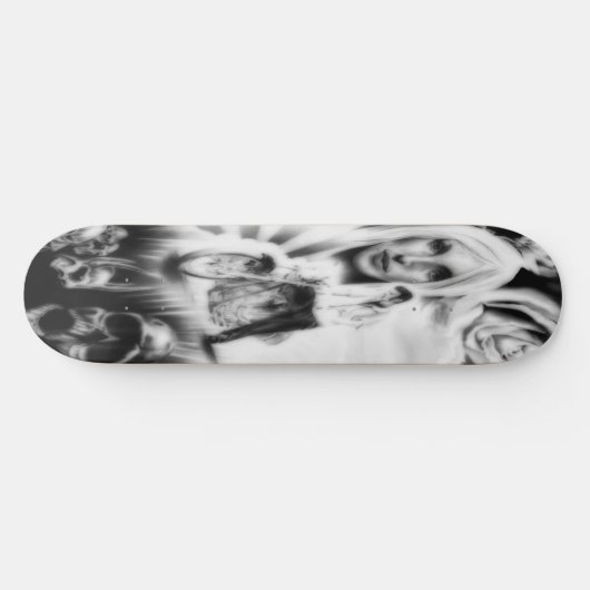 Skateboard Deck "Throwback" (Horizontaal)