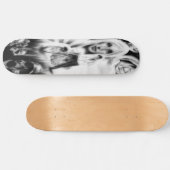Skateboard Deck "Throwback" (Horizontaal)