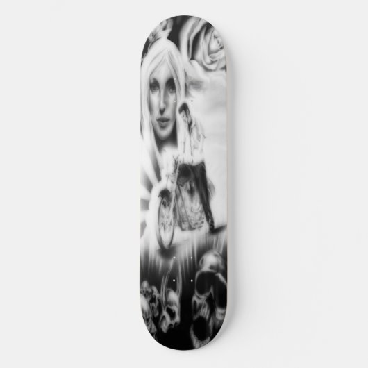 Skateboard Deck "Throwback" (Voorkant)