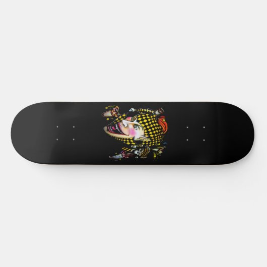 Skateboard Deck "Vampire Jester 4" (Horizontaal)