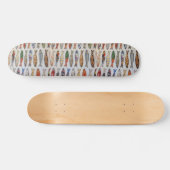 Skateboard-deck visPatroon Persoonlijk Skateboard (Horizontaal)