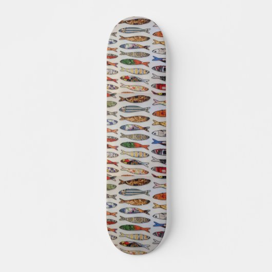 Skateboard-deck visPatroon Persoonlijk Skateboard (Voorkant)