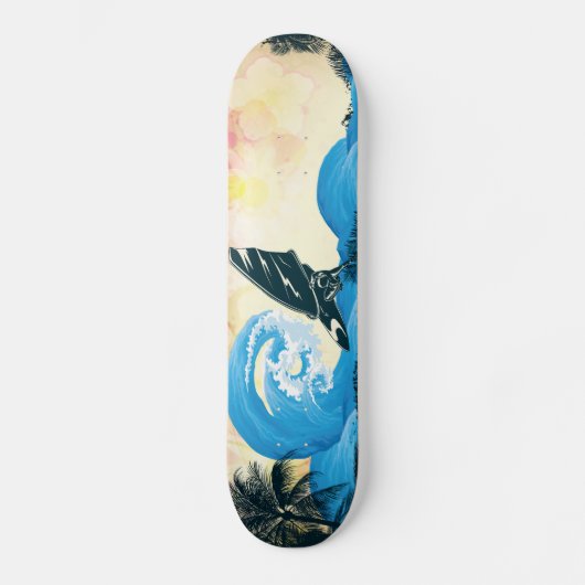 Skateboard-deck voor Surf op zee Skateboard (Voorkant)