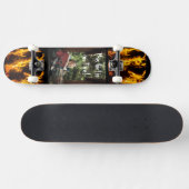 Skateboard - Dit meisje staat in brand! Skateboard (Horizontaal)