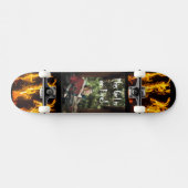 Skateboard - Dit meisje staat in brand! Skateboard (Horizontaal)