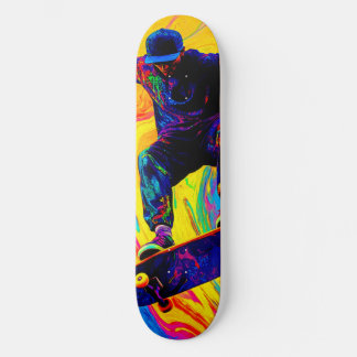 Skateboard door kleuren