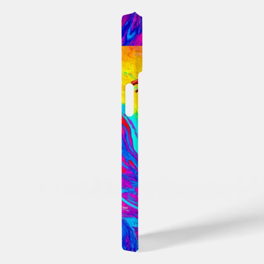 Skateboard door kleuren Case-Mate iPhone case (Achterkant / Rechts)