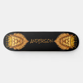 skateboard Elegant Lion King Crown (Horizontaal)