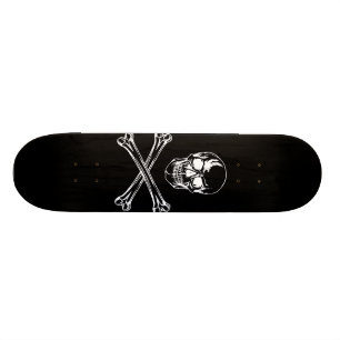 Skateboard en Crossbones