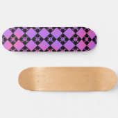 Skateboard en diamantskateboard (Horizontaal)